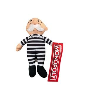 Monopoly Jail Bird Plush Beanbag Stuffed‎ with Tags 2020 Hasbro